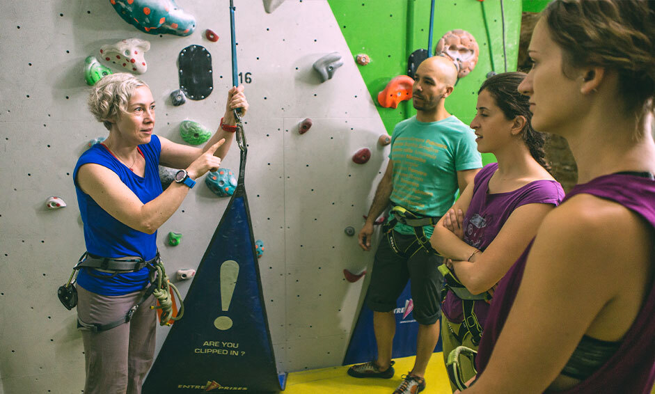 Access autobelay (adults) The Castle Climbing Centre The Castle